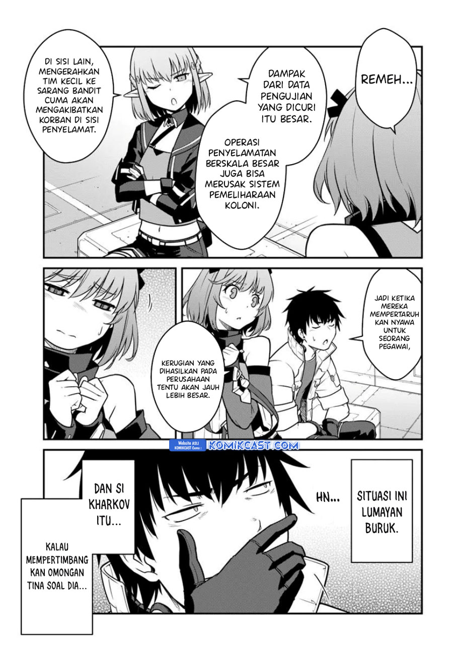 Mezametara Saikyou Soubi to Uchuusen-mochi datta no de Chapter 46.1 Bahasa Indonesia